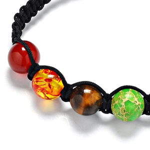 Trade Insurance High Quality 6/8/10MM Handmade Adjustable <strong>Healing</strong> Chakra <strong>Bracelet</strong> - Product Image 2