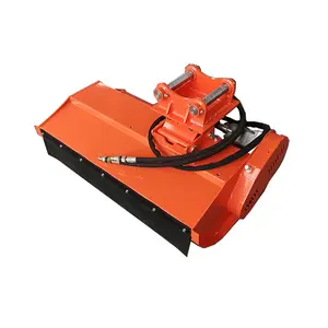CE approved excavator attachment verge flail mower / mulcher