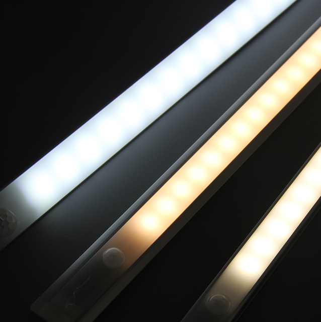 Hot Selling 7w 12v High Lumen Motion Sensor Led Cabinet Light for Shelf Emergency Kitchen Led Light Cabinet