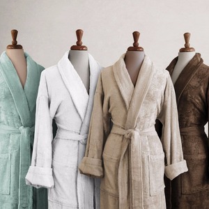 Spa salone di bellezza hotel <span class=keywords><strong>accappatoio</strong></span> di cotone <span class=keywords><strong>unisex</strong></span> <span class=keywords><strong>accappatoio</strong></span> - Product Image 1
