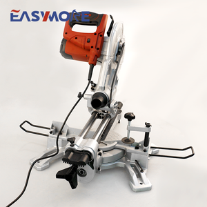 Sierra <span class=keywords><strong>Ingletadora</strong></span> Compuesta Deslizante de Bisel Único de 1500 W y 210 mm, Herramienta Eléctrica Industrial para Cortar Madera, Metal y Ladrillo, 13000 RPM, 220-240 V - Product Image 6