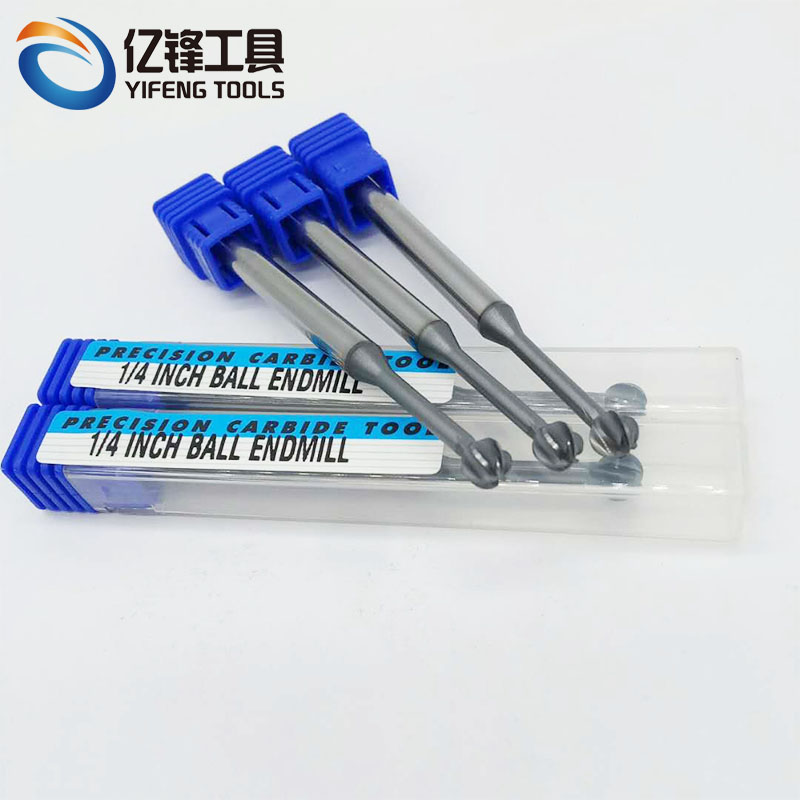 超硬アンダーカットエンドミル300度球形ボールエンドミル