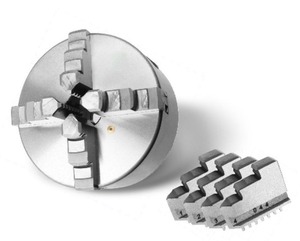 Bốn hàm Chuck, được sản xuất và bán bởi nhà sản xuất Trung Quốc cho tốc độ cao K12 thép loạt 4-hàm tự định tâm rỗng Chuck - Product Image 3