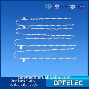 Immersion à chaud galvanisé préformées grip gars pour le conducteur acsr/ads& opgw raccords - Product Image 2