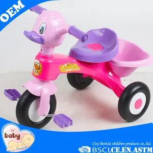 3 rodas carro de bicicleta para crianças/crianças, carro de passeio manual para crianças/carro triciclo para atacado