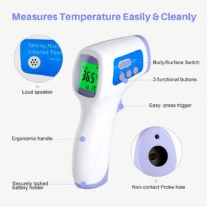 Termómetro infrarrojo para clínica, sin contacto, venta al por mayor - Product Image 1