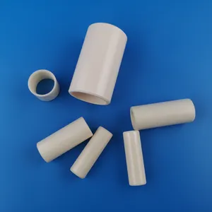 Ceramic Cylinder High Temperature Resistance 99 Alumina Ceramic Cylinder Thermal Insulator