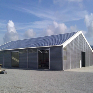 Préfabriqués En Acier Structure hangar agricole Préfabriquée lourde bâties chaude rouleau cadre bâtiment Préfabriqué fabricant poulailler - Product Image 6