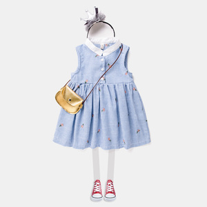 Vendita calda di Estate di Colore Blu Del Vestito Del Bambino Per Vestiti Del Bambino - Product Image 3