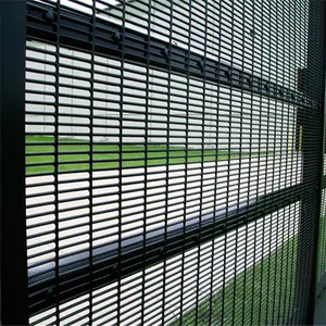 Metal Frame Material and Powder Coated Frame Finishing clear view fence