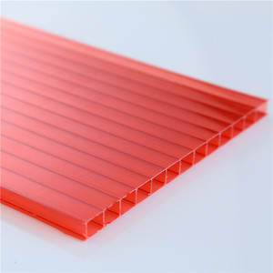Usine vente uv protégé <span class=keywords><strong>lexan</strong></span> mince en polycarbonate creux feuilles - Product Image 1