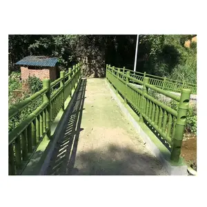 bamboo shape precast concrete fence molds for sale