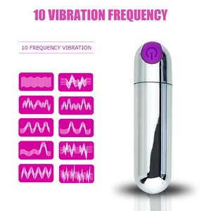 Produit de sexe pour adultes 10 vitesses vibrant Mini USB Rechargeable vibrateur balle étanche g-spot masseur - Product Image 6