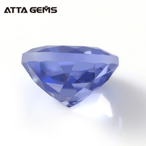 Ittrio Alluminio Granato Pietra YAG Rotondo Briant Cut Blu Della Pietra Preziosa Per Il Diamante Sostituto - Product Image 5