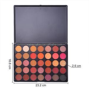 Palette de maquillage professionnel pour les yeux, fard à paupières disponible dans 35 couleurs, bon marché, vente en gros, nouvelle collection - Product Image 3