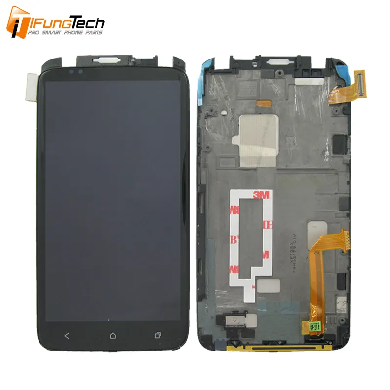 100% Thử Nghiệm Gốc Điện Thoại Di Động LCD Màn Hình với Digitizer Hội HTC ONE X S720E LCD Display Phụ Tùng Thay Thế