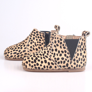En gros véritable mo-cheveux en cuir dur semelle en caoutchouc <span class=keywords><strong>cowboy</strong></span> bébé garçon bottes d'hiver - Product Image 4