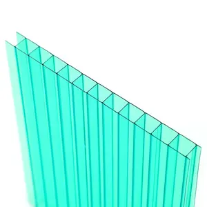 装饰仓库 PC 空心 4 毫米双壁聚碳酸酯板材