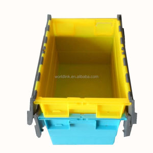 헤비 듀티 50kgs 이동 저장 플라스틱 80L 컨테이너 상자 상자 빈 - Product Image 2