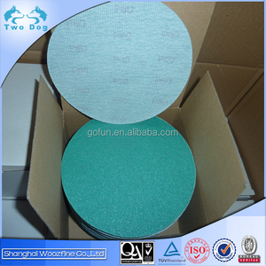 Hochwertige 150-mm-Schleifscheibe mit grüner Film basis zum Polieren von Autos - Product Image 5