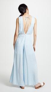 Mono suelto con forma de V en la espalda para mujer <span class=keywords><strong>2018</strong></span> - Product Image 2