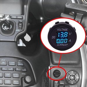 Voltímetro digital de 3 pines y amperímetro Marine Socket Mount 12V - Product Image 6