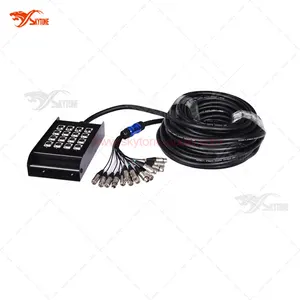 Hộp Cáp Âm Thanh XLR 24 Kênh Để Theo Dõi Và Ghi Âm Sân Khấu