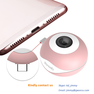 Enchufe de teléfono móvil de doble lente full hd de Realidad Virtual de 720 grados VR vr cámara panorámica 360 esférica - Product Image 2
