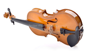 Violon Deviser pleine taille en épicéa avec rayures tigrées - Product Image 2
