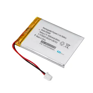 Clearance approved cell lipo battery 505068/1800 3.7V Lithium Polymer Battery for payment machine with PCB and Connector