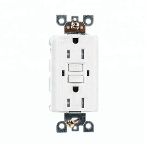 Shanghai Linsky Outlet <span class=keywords><strong>GFCI</strong></span>, Tes Otomatis 15A 125V dengan Tahan Tamper & Tahan Cuaca - Product Image 1
