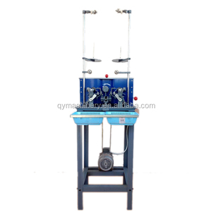 hot sale 2 spindle cocoon bobbin winder machine, guitar string winding machine ,table fan winding data