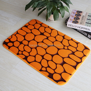 Tapis de porte gaufré imperméable, moquette de bain en mousse à mémoire, vente en gros, livraison gratuite - Product Image 2