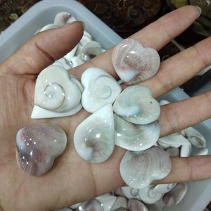 Gemme Sciolte a Forma di Cuore in Conchiglia Marina Naturale a Prezzo di Fabbrica - Product Image 4