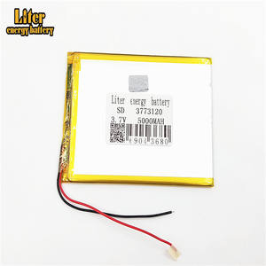 3773120 rechargeable 5000 mAh lithium polymer battery <strong>3</strong>,7 V Single Cell LiPo - Product Image 1