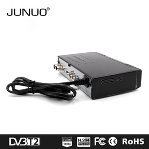 Junuo fabricación OEM calidad Full HD señal fuerte sintonizador mstar 7t01 DVB T2 decodificador tv digital Set Top Box Polonia - Product Image 6