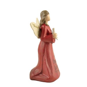 Polyresin paz orando ángel con alas para Decoración de mesa - Product Image 4
