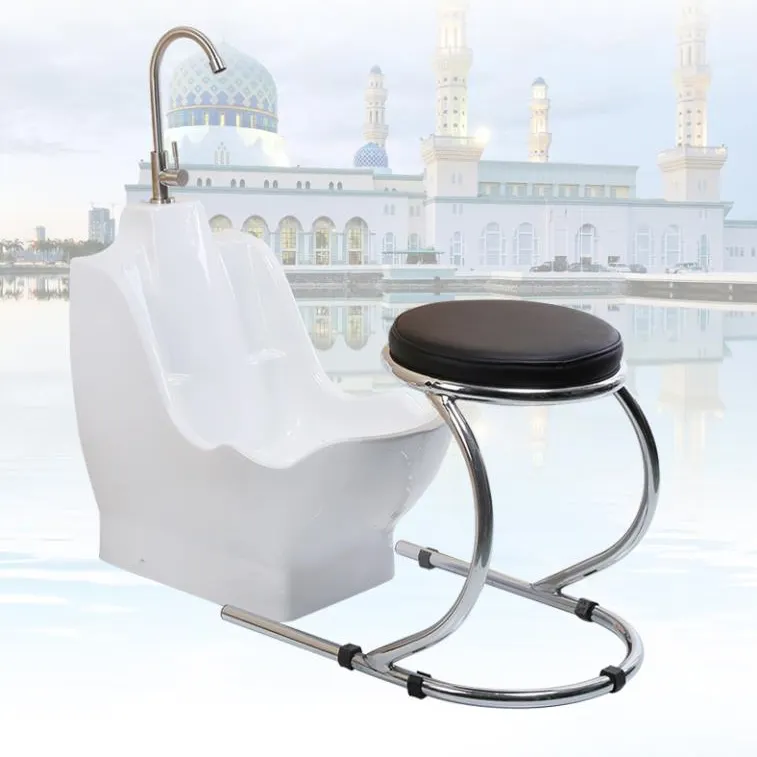 UK market hot sale muslim product wudu mate ceramic wash basin wudumate foot bath basin