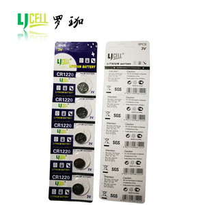 Capacité élevée 3 V Non-Rechargeable <span class=keywords><strong>Cr1220</strong></span> Lithium Bouton <span class=keywords><strong>Pile</strong></span> Sèche - Product Image 6