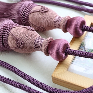 2023 thiết kế đẹp màu nâu rèm bằng gỗ tua - Product Image 4