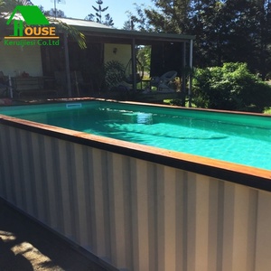 Precio bajo al aire libre de estructura de acero de envío de contenedor de piscina - Product Image 3