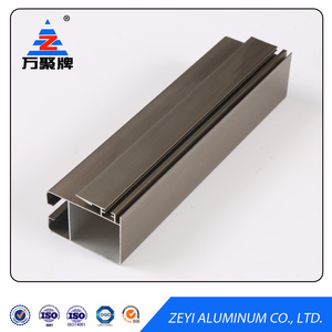 OEM anodisé or en <span class=keywords><strong>aluminium</strong></span> profils <span class=keywords><strong>catalogue</strong></span> pour porte de placard - Product Image 3