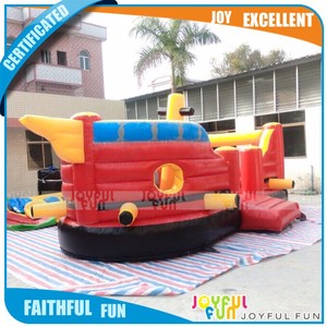 Calidad Superior fábrica de China barato Barco <span class=keywords><strong>Pirata</strong></span> castillo hinchable inflable precios - Product Image 1