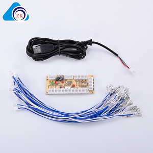 Bộ Dụng Cụ <span class=keywords><strong>Arcade</strong></span> Chip PCB 3 Trong 1 Cần Điều Khiển <span class=keywords><strong>Arcade</strong></span> Bảng Mạch Máy Tính Có Dây/Cáp Cho PC PS3 Với Tất Cả Các Dây - Product Image 1