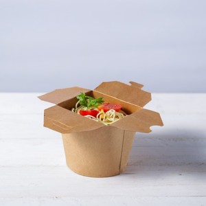 Kraft Degradabile <span class=keywords><strong>Cibo</strong></span> da Asporto Scatola di Bio - Product Image 5