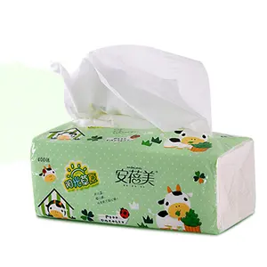 Sanitary Unbranded Tissue Paper Soft Pack Facial Tissue Custom Magic Tissue 3 Ply