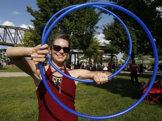 Cerceau De Gymnastique En PVC 60 Cm – 300 G, Antidérapant, Utilisable Dans L'eau, Pour Fitness, Coordination