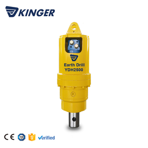 Kinger Hot Koop Hydraulische Vijzel Graafmachine Aarde Boor Voor Dig Gat Grond Boor Grondboor - Product Image 5