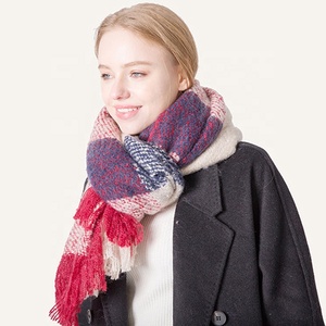 Nuovi Design di Sciarpe Spesse Effetto Cashmere per Donne, Sciarpa Calda Invernale, Pashmina - Product Image 1