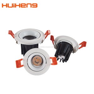 Aluminio flexible 5 W 6 W 7 W 8 W 9 W 10 W 11 W 12 W 15 W empotrada ajustable punto mazorca llevó abajo de las luces - Product Image 2